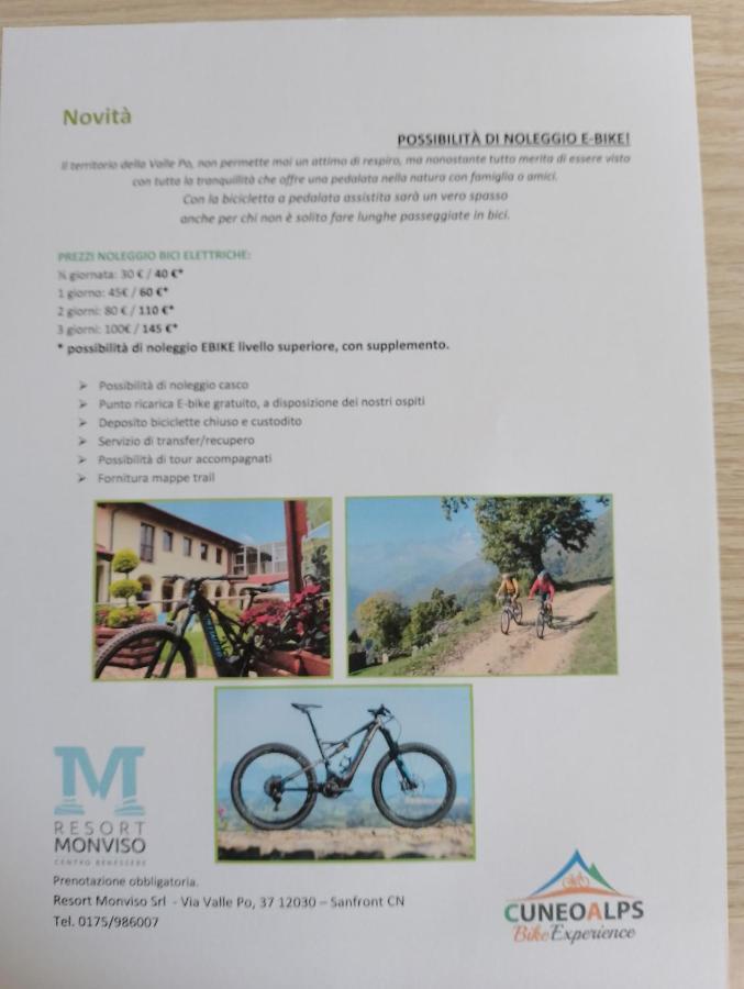 Sanfront Resort Monviso מראה חיצוני תמונה